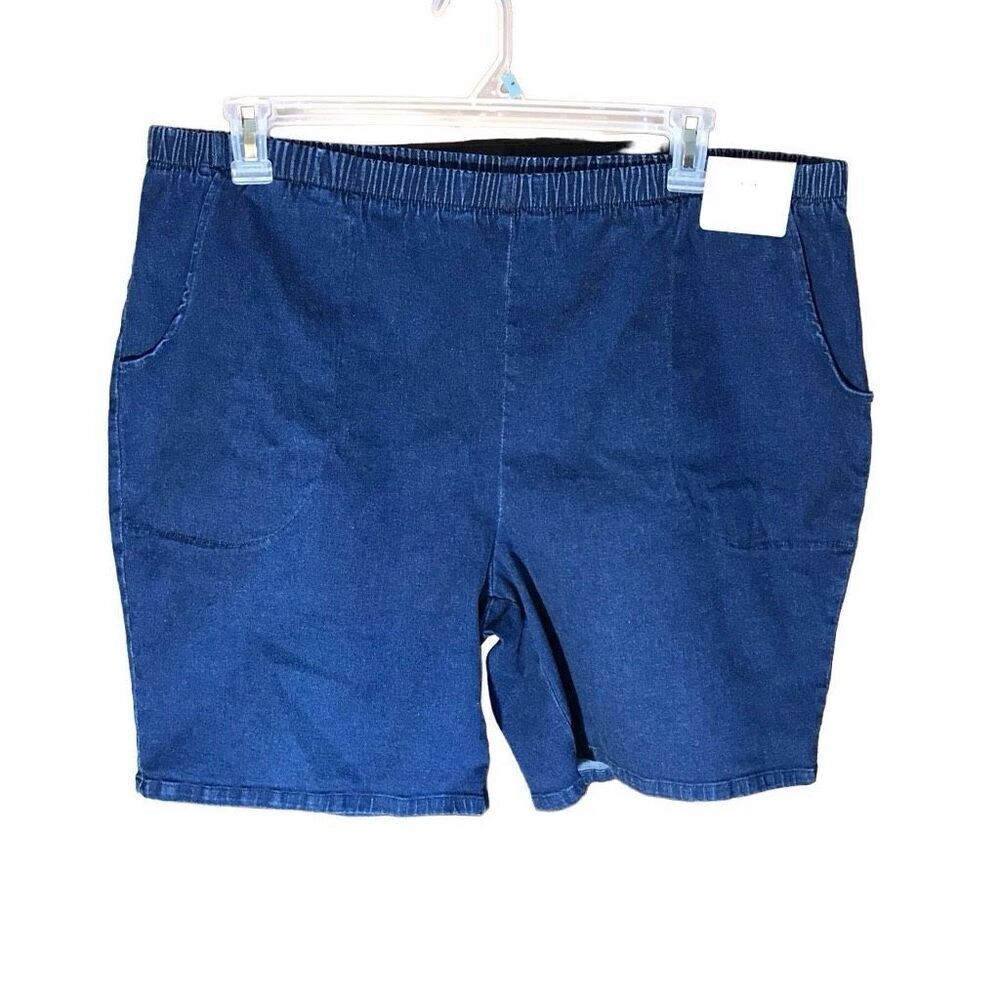Liz & Me New w/tags Bermuda Shorts plus SZ 1X walking shorts Jean denim